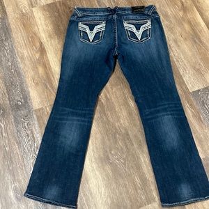 Size 16 slim boot cut vigoss jeans